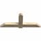 Ekena Millwork Eugene Rough Sawn Timber Gable Bracket, Douglas Fir, 60"W x 25"H x 4"D x 6"F, 10/12 Pitch GBW060X25X0406EUG00RDF - alternate 2